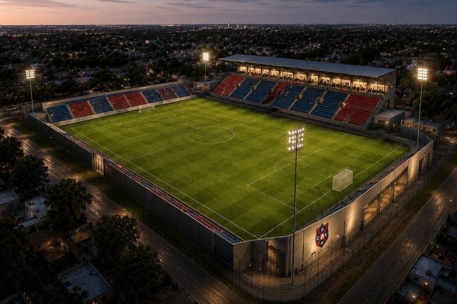 Lito stadium render, Montevideo