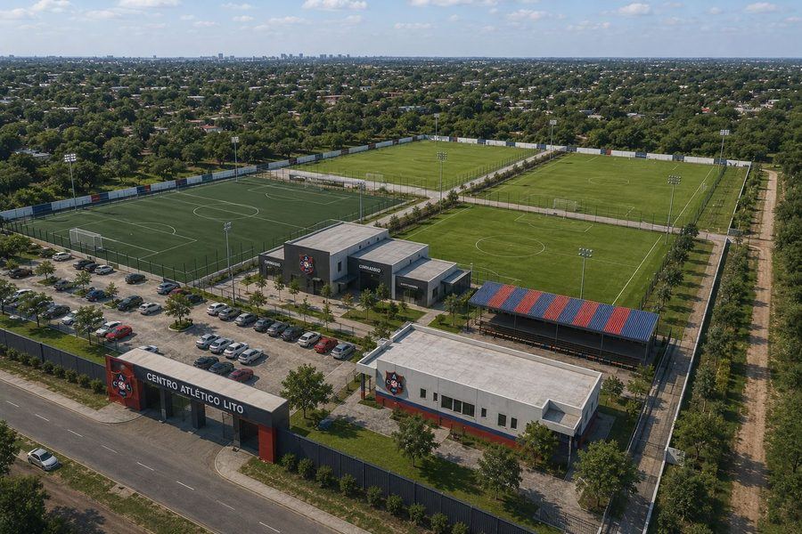 Lito training centre render, Montevideo