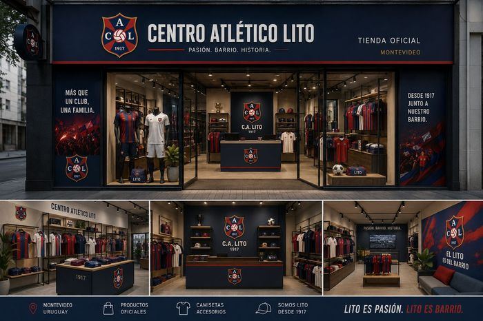 Lito official store, Montevideo